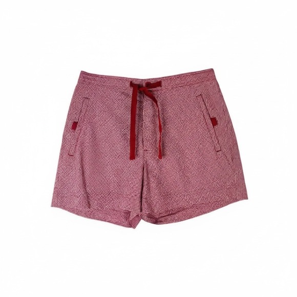 Ralph Lauren Pants - Ralph Lauren‎ Shorts Women 12 Red Gingham Cotton Button Fly Preppy
